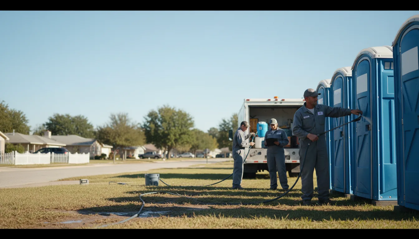 Long-Term Portable Toilet Rental in Dennison, OH near me